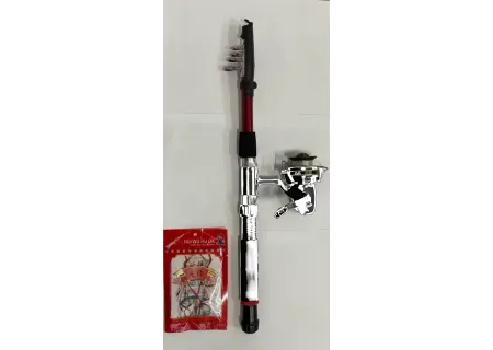 Carded Fishing Rod - 2.1m PVC Rod for Kids