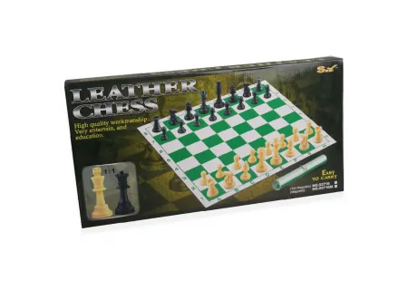 Leather Chess Set for Classic Play
