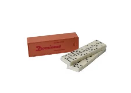 Ivory Dominoes Set for Classic Gameplay