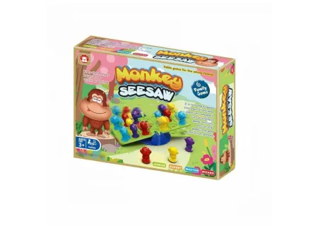 Monkey Seesaw Balance Game for Fun Play