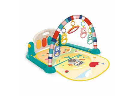 Baby Piano Fitness Rack | Musical Kick & Play Mat for Infants