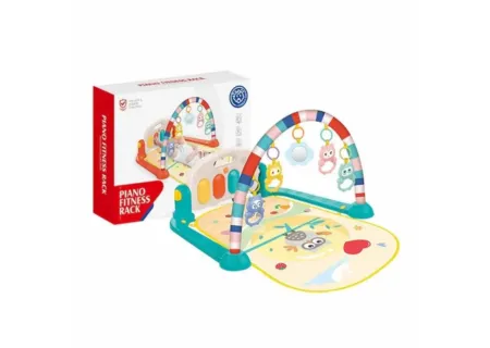 Baby Piano Fitness Rack | Musical Kick & Play Mat for Infants