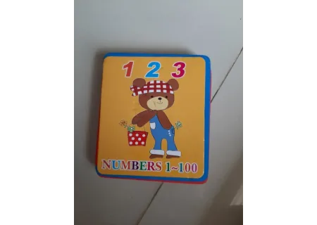 BABY FOAM BOOK NUMBER