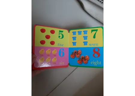 BABY FOAM BOOK NUMBER
