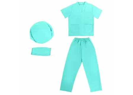 Kids Surgeon Costume with Bag & Hanger | Dress-Up Outfit for Ages 3+