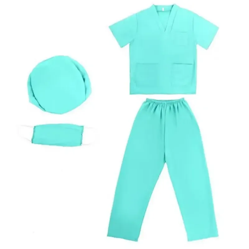 Kids Surgeon Costume with Bag & Hanger | Dress-Up Outfit for Ages 3+ Kids Surgeon Costume with Bag & Hanger | Dress-Up Outfit for Ages 3+