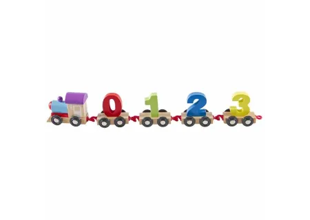 BXD Wooden Digital Train