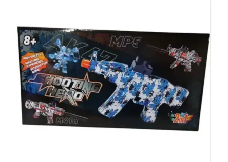 2-in-1 M416 Jelly Bullet & Dart Gun | Automatic & Rechargeable Blaster