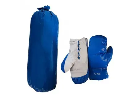 Kids Boxing Bag and Gloves Set – Durable Training Punching Bag for Boy