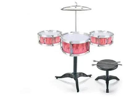 Kids Small Jazz Drum Set for Age 3+ | Complete Toddler Drum Kit