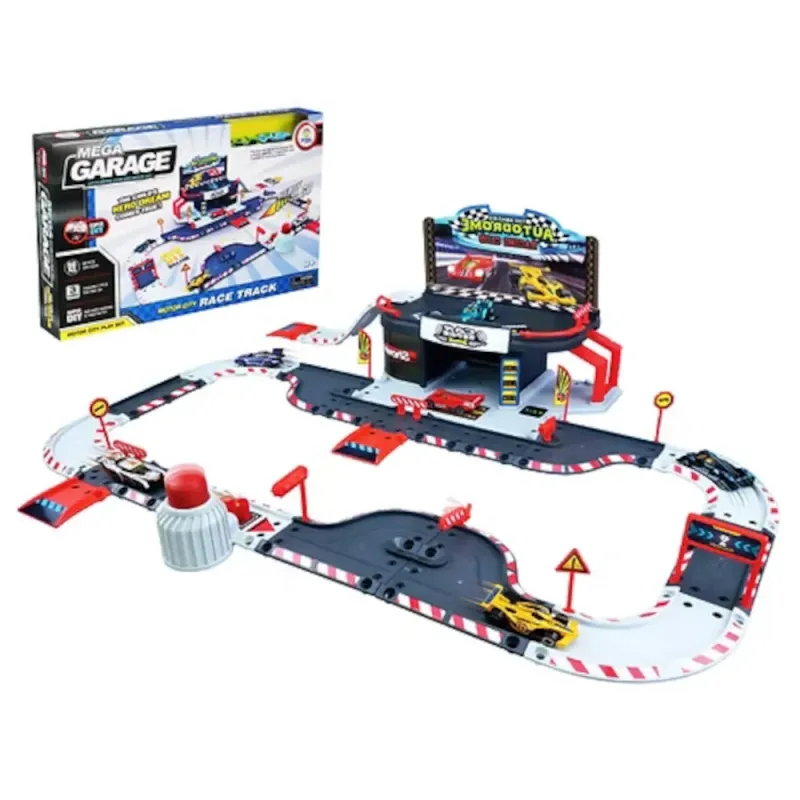 Mega Park F1 Garage Motor City Set | Ultimate Race Car & Pit Stop Toy Mega Park F1 Garage Motor City Set | Ultimate Race Car & Pit Stop Toy