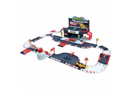 Mega Park F1 Garage Motor City Set | Ultimate Race Car & Pit Stop Toy