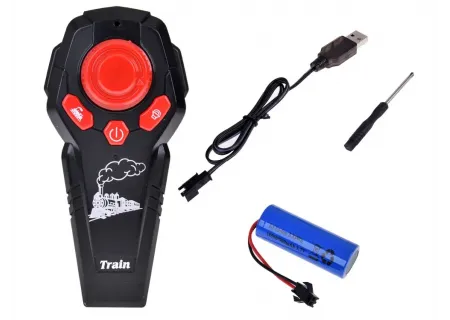Remote Control Train Set w/ Realistic Water Smoke & Sounds