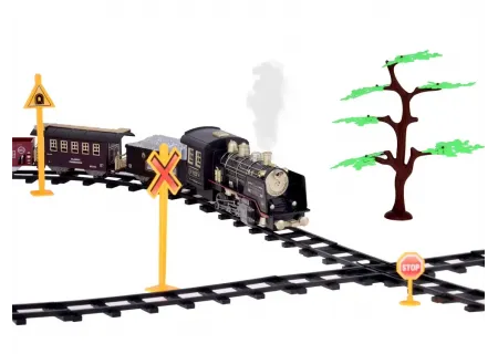 Remote Control Train Set w/ Realistic Water Smoke & Sounds