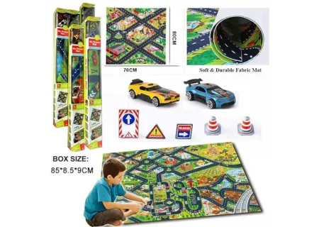 My Dream Mat with Die Cast Cars | Complete Playset