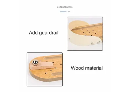 Kids Wooden Bowling Set – Classic 30cm Indoor & Outdoor Game