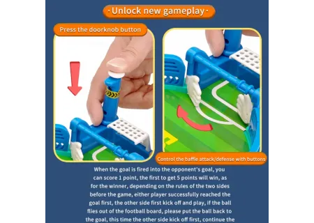 Mini Foosball Table | Toy Football Machine Game for Kids & Adults