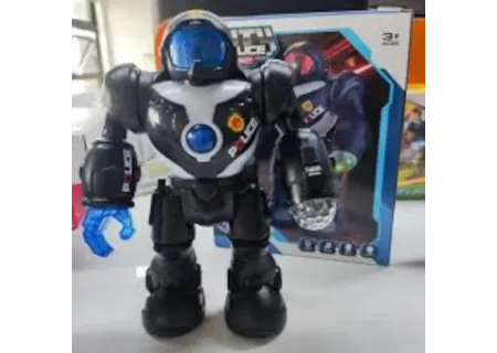 Police Dancing & Walking Robot Toy with Lights & Music | Battery Opera