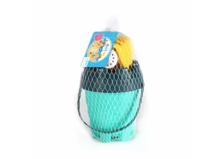 6-Piece Beach Bucket Set with Sand Strainer & Tools | Perfect for Kids
