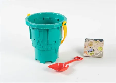 Large Hard Plastic Castle Bucket & Spade Set | The Ultimate Sandcastle