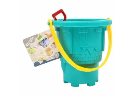 Large Hard Plastic Castle Bucket & Spade Set | The Ultimate Sandcastle