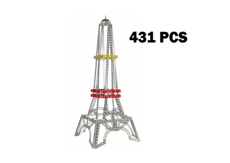Eiffel Tower 3D Metal Model Kit (431 Pcs) - Build Your Icon