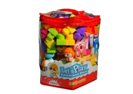 126-Piece Educational Blocks | Creative Kids Building Toy