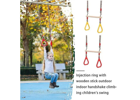 Trapeze Swing with Rings
