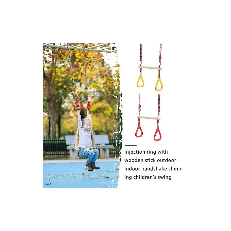 Trapeze Swing with Rings Trapeze Swing with Rings