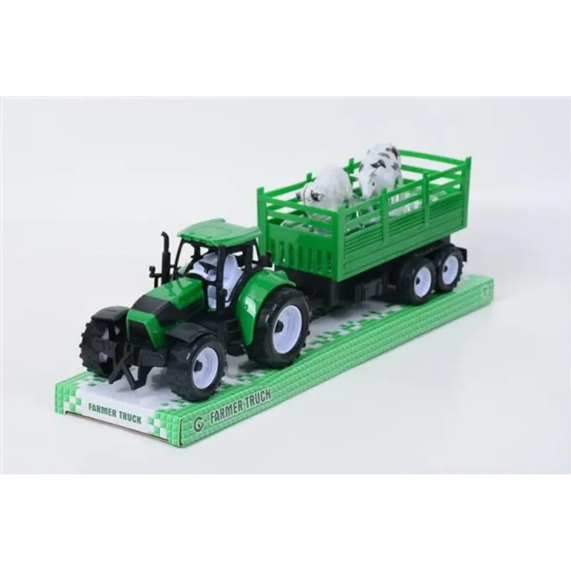 Tub Tractor with Sheep and Cattle Playset | Farm Toy in Storage Tub Tub Tractor with Sheep and Cattle Playset | Farm Toy in Storage Tub