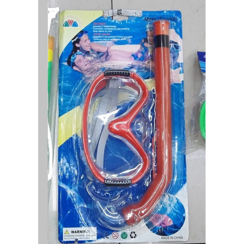 Large Snorkel and Goggles Set - Explore Underwater Worlds Large Snorkel and Goggles Set - Explore Underwater Worlds