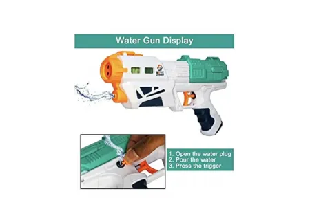 MAGIC GUN 2 IN 1: Soft Bullet & Water Blaster Toy for Kids | Dual Fun