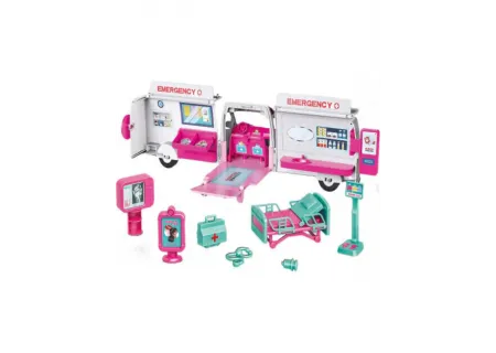 Toy Mobile Hospital Playset with Doll | Doctor Role-Play