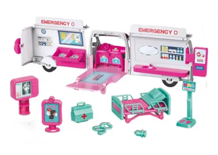 Toy Mobile Hospital Playset with Doll | Doctor Role-Play