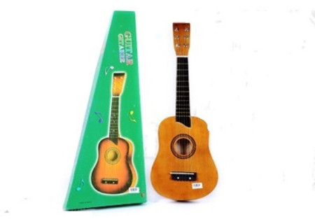 Small Wooden Guitar Toy for Musical Fun