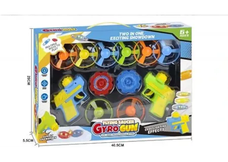 Toy Gyro Battle Game Set | Ultimate Spinning Top Arena