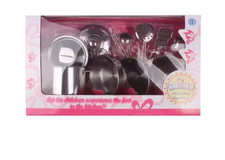 Large Metal Kitchen Set