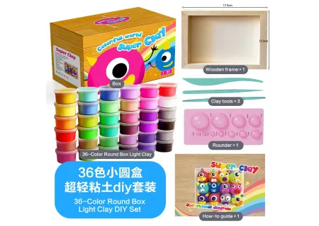 36 Pcs DIY Box Clay Set