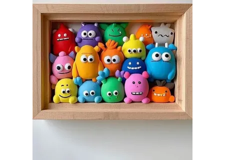 36 Pcs DIY Box Clay Set
