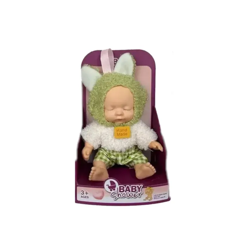 Adorable 17.5cm Sleeping Baby Doll – Realistic Mini Collectible