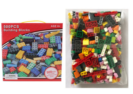 500-Piece Building Blocks Set – Creative Construction Toy for Kids