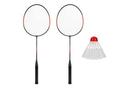 Metal Badminton Set - Includes Meshbag for Easy Carrying