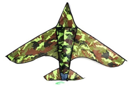 Large Army Kite - High-Flying Fun for Outdoor Play