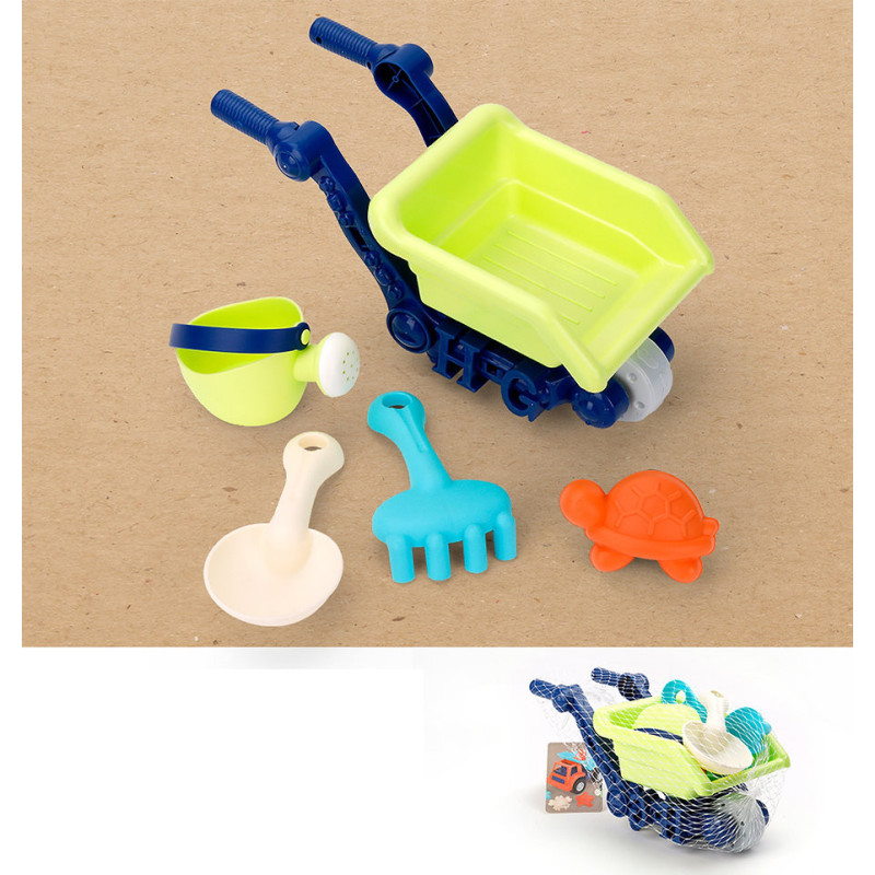 Small Wheelbarrow with Accessories - Green Small Wheelbarrow with Accessories - Green