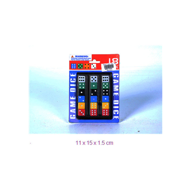 18-Card Dice Set for Game Night 18-Card Dice Set for Game Night