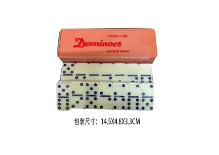 Dominoes in Container for Classic Gameplay