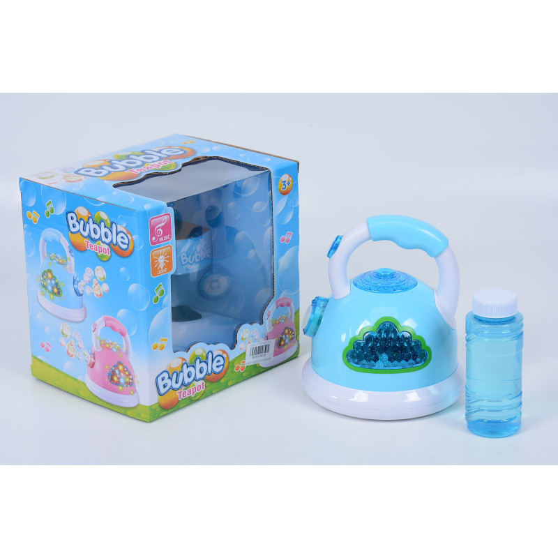 Bubble Kettle with Light and Music Battery Operated Toy for Kids' Bubble Kettle with Light and Music Battery Operated Toy for Kids'