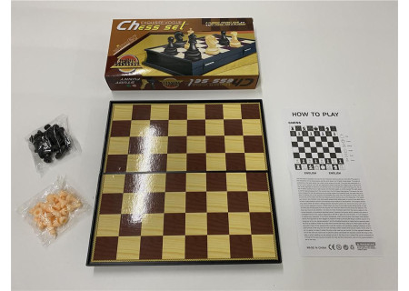 Chess Set with Board for Classic Play