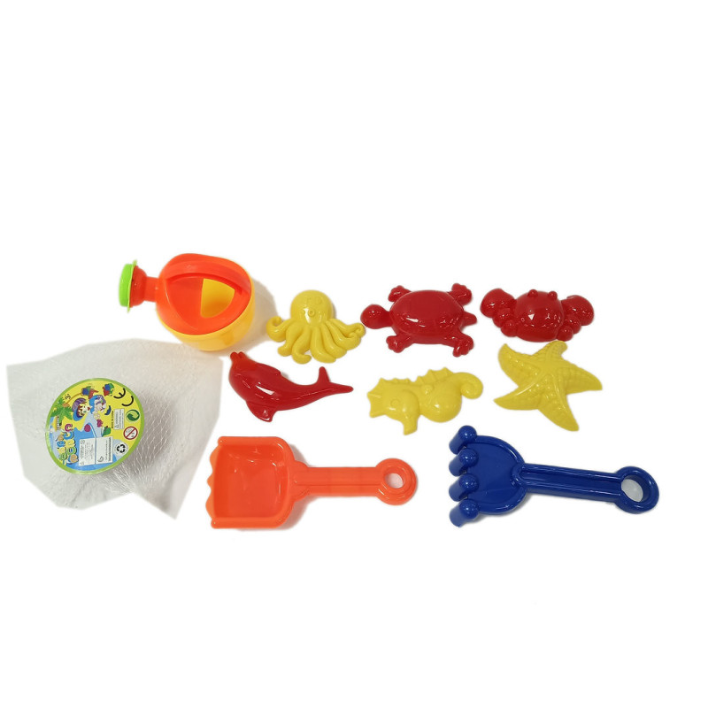 Watering Can with Spades and Beach Accessories Watering Can with Spades and Beach Accessories