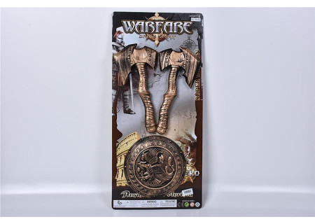 Carded WarFare Axes With Shield